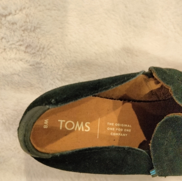 TOMS Shaye Slip On Suede Shoetie - Picture 8 of 8